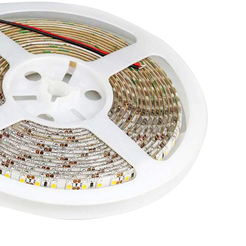 Single Row Series DC12/24V 2835SMD 600LEDs Flexible LED Strip Lights Home Lighting Waterproof IP65 16.4ft Per Reel By Sale